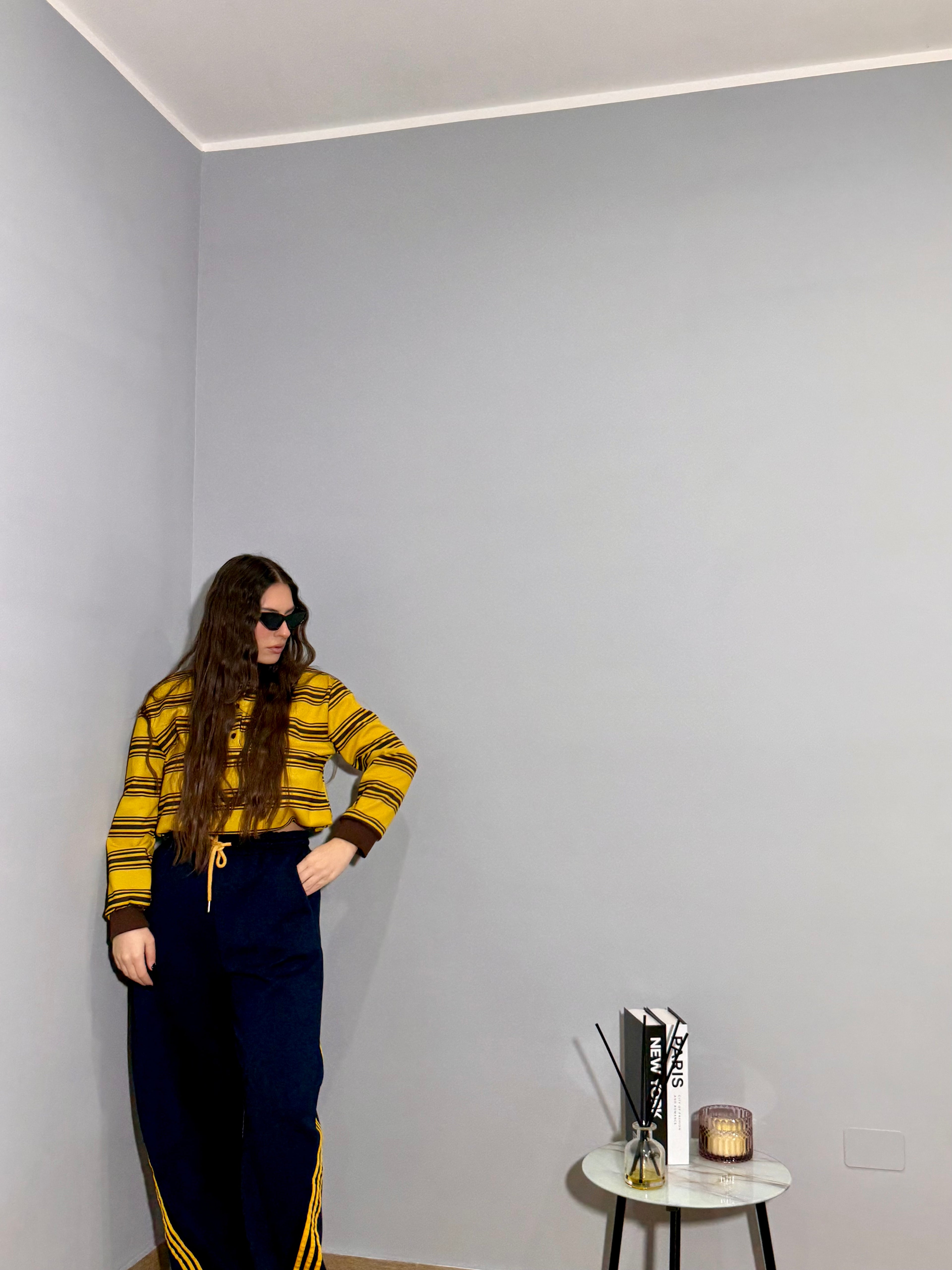 Pantalone Ballon Sporty Line Blu